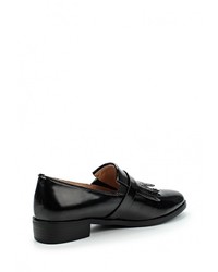 Женские черные кожаные лоферы от Dino Ricci Select