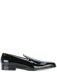 Мужские черные кожаные лоферы от Dolce & Gabbana