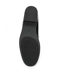 Женские черные кожаные лоферы от Dorothy Perkins