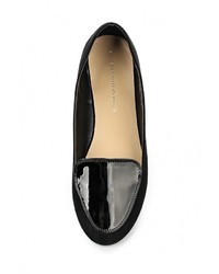 Женские черные кожаные лоферы от Dorothy Perkins