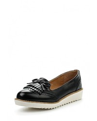 Женские черные кожаные лоферы от Fiori&amp;Spine