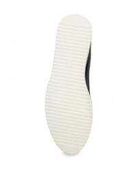 Женские черные кожаные лоферы от Flyfor