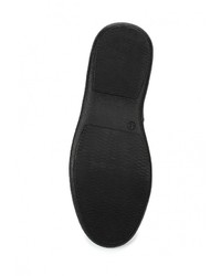 Мужские черные кожаные лоферы от Giatoma Niccoli