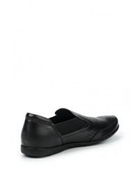 Мужские черные кожаные лоферы от Giatoma Niccoli