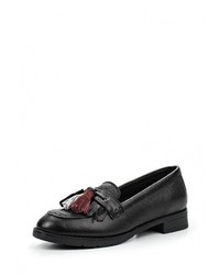 Женские черные кожаные лоферы от Gioseppo