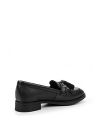 Женские черные кожаные лоферы от Gioseppo