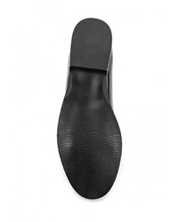 Женские черные кожаные лоферы от Grand Style