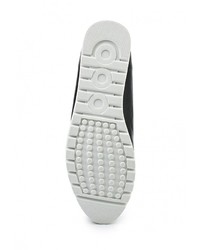 Женские черные кожаные лоферы от Guapissima