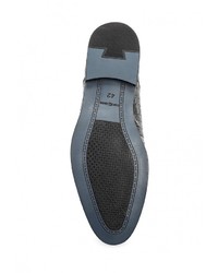 Мужские черные кожаные лоферы от Guido Grozzi