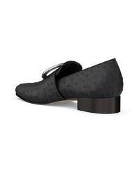 Женские черные кожаные лоферы от Dorateymur