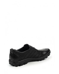 Мужские черные кожаные лоферы от Instreet