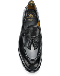 Мужские черные кожаные лоферы от Officine Creative