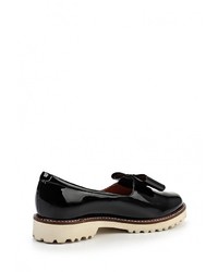 Женские черные кожаные лоферы от Just Couture