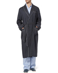 Мужские черные кожаные лоферы от Derek Rose