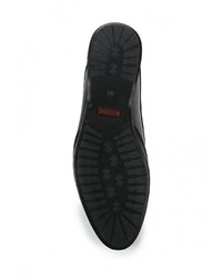 Мужские черные кожаные лоферы от Nine Lines