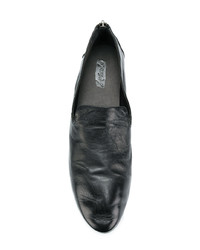 Женские черные кожаные лоферы от Marsèll