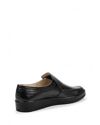 Мужские черные кожаные лоферы от Salamander
