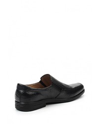 Мужские черные кожаные лоферы от Salamander