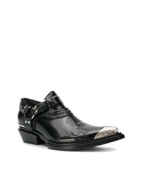 Мужские черные кожаные лоферы от Balenciaga