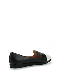 Женские черные кожаные лоферы от Sergio Todzi