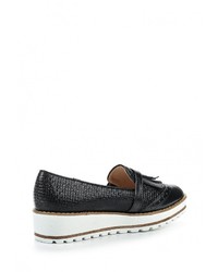 Женские черные кожаные лоферы от Sergio Todzi