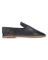 Женские черные кожаные лоферы от Joseph