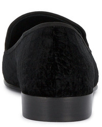 Мужские черные кожаные лоферы от Giuseppe Zanotti Design