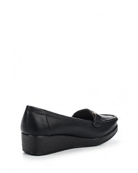 Женские черные кожаные лоферы от Stephan