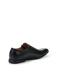 Мужские черные кожаные лоферы от Terra Impossa