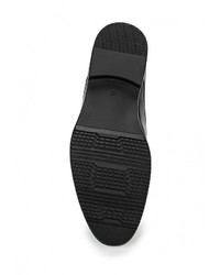 Мужские черные кожаные лоферы от Tesoro