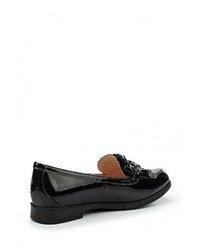 Женские черные кожаные лоферы от Valley