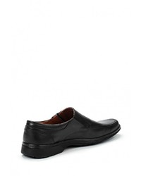 Мужские черные кожаные лоферы от Valser