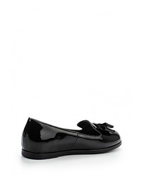 Женские черные кожаные лоферы от Vitacci