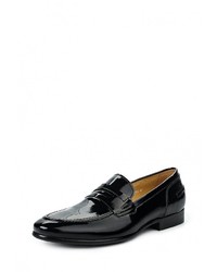 Мужские черные кожаные лоферы от Vitacci