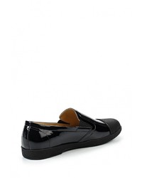 Мужские черные кожаные лоферы от Vitacci