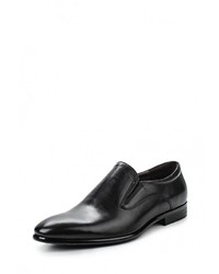 Мужские черные кожаные лоферы от Vitacci