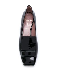 Женские черные кожаные лоферы от Rayne