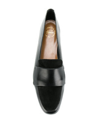 Женские черные кожаные лоферы от Atp Atelier