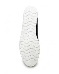 Женские черные кожаные лоферы от WS Shoes