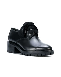 Женские черные кожаные массивные оксфорды от 3.1 Phillip Lim