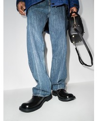 Черные кожаные массивные туфли дерби от CamperLab