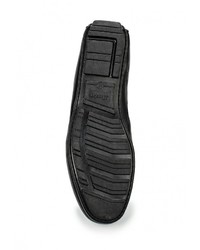 Мужские черные кожаные мокасины от Bata