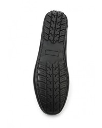 Мужские черные кожаные мокасины от Beppi