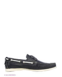 Мужские черные кожаные мокасины от Calipso