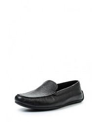 Мужские черные кожаные мокасины от Clarks