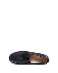 Мужские черные кожаные мокасины от Ecco