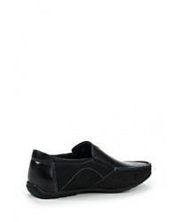 Мужские черные кожаные мокасины от Go.Do.