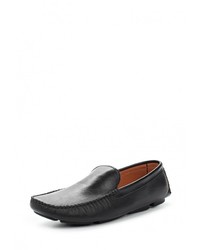 Мужские черные кожаные мокасины от iD active