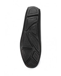 Мужские черные кожаные мокасины от iD active