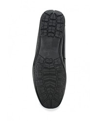 Мужские черные кожаные мокасины от Just Couture